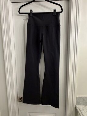 ALO Yoga Black Flare Leggings 7/8